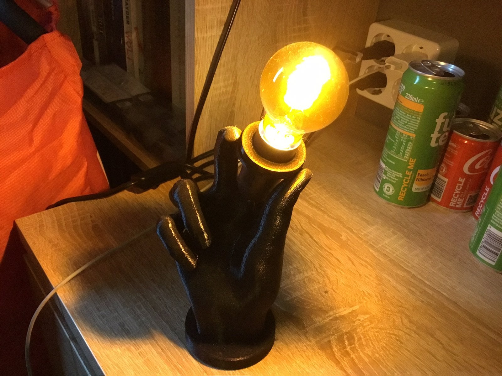 Nachtlampje, Ophalen, Kunststof, Overige merken, 25 cm