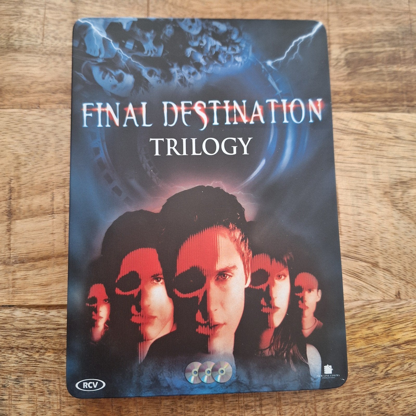 Final Destination Trilogy - 3 dvd's in metalen steelcase, Horror, Gebruikt, Vanaf 16 jaar, Speciale editie