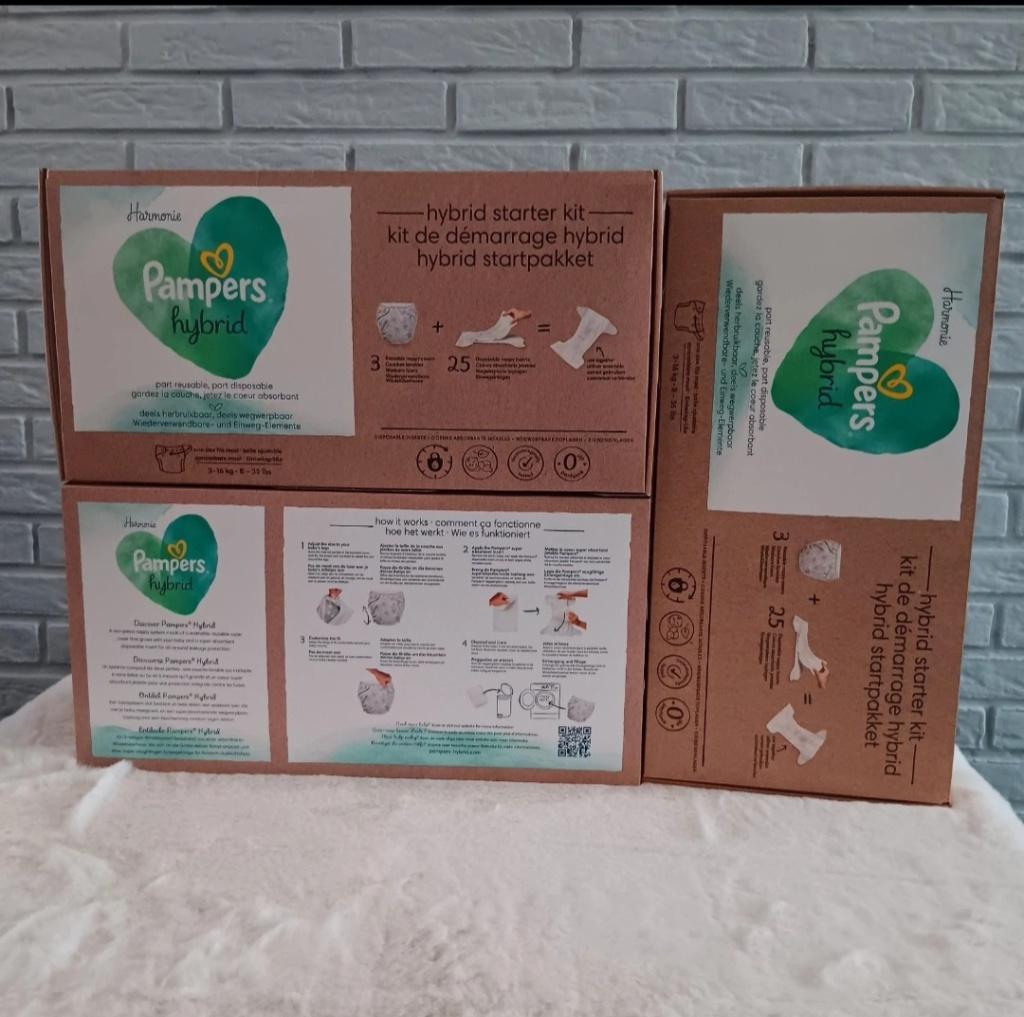 Pampers Harmonie hybrid starterpakket wasbare luiers, Overige merken, Overige typen, Nieuw, Ophalen of Verzenden