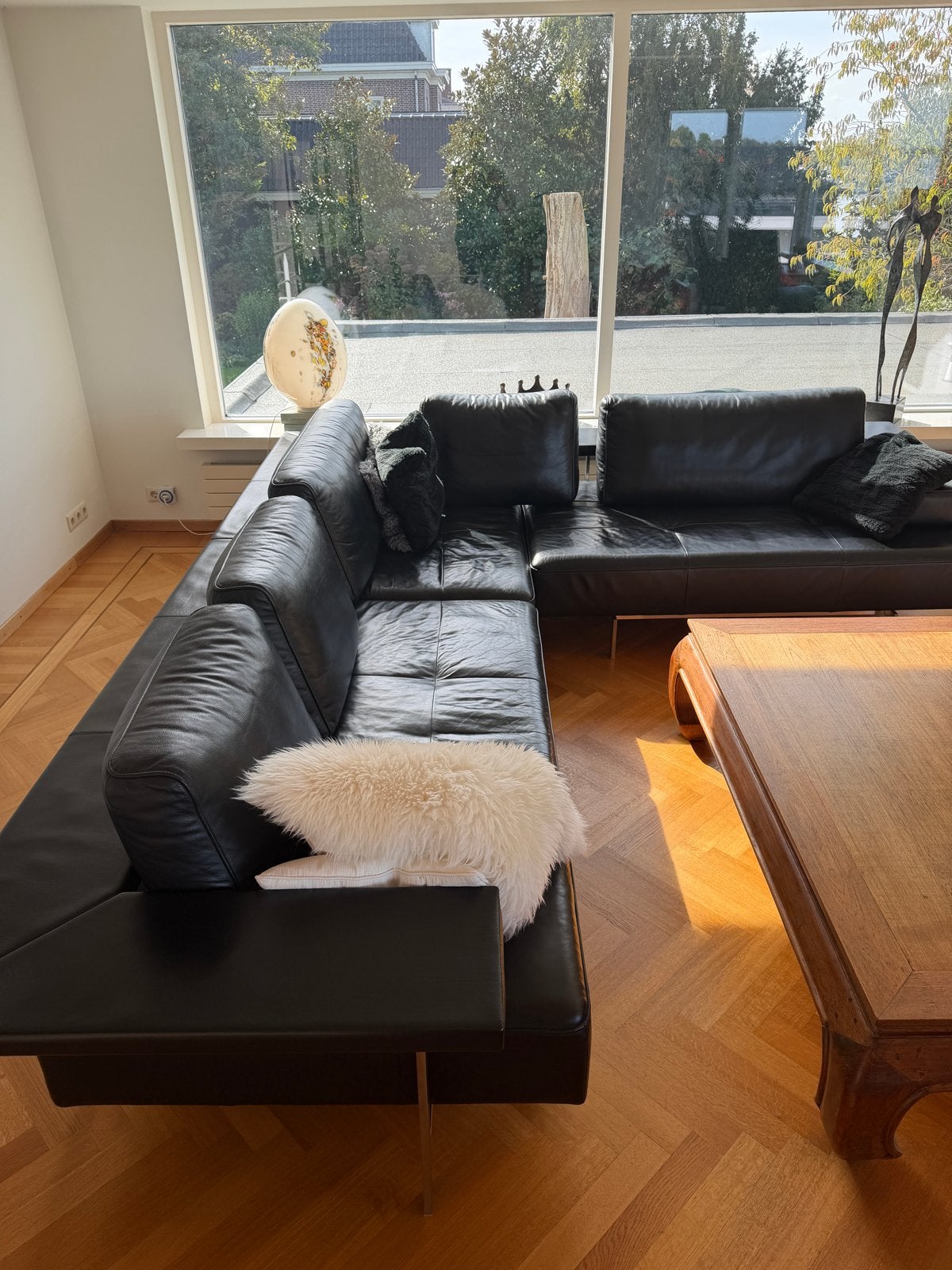 Foto 4 van Ralf Benz bank met uitschuifbare zitting - Leer