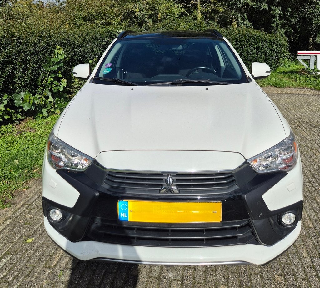 Mitsubishi ASX 1.6 CLEARTEC INTENSE+|  86KW 2017 Wit, Auto's, Voorwielaandrijving, Stof, Euro 6, 4 cilinders
