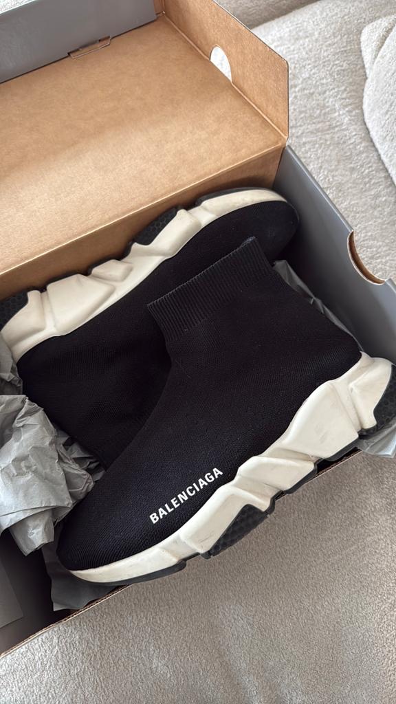 Balenciaga speed runners zwart ZGAN maat 38, Kleding | Dames, Schoenen, Zo goed als nieuw, Sneakers of Gympen, Zwart, Ophalen of Verzenden