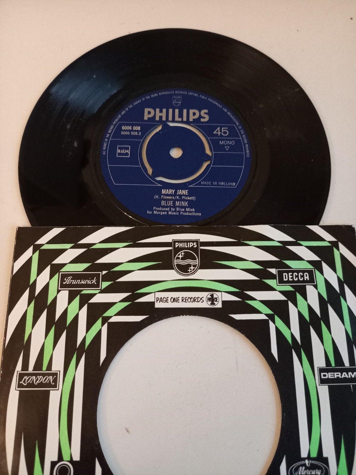 Blue Mink - Good Morning Freedom / Mary Jane (Vinyl 7 inch), Gebruikt, 7 inch, Ophalen of Verzenden, Pop