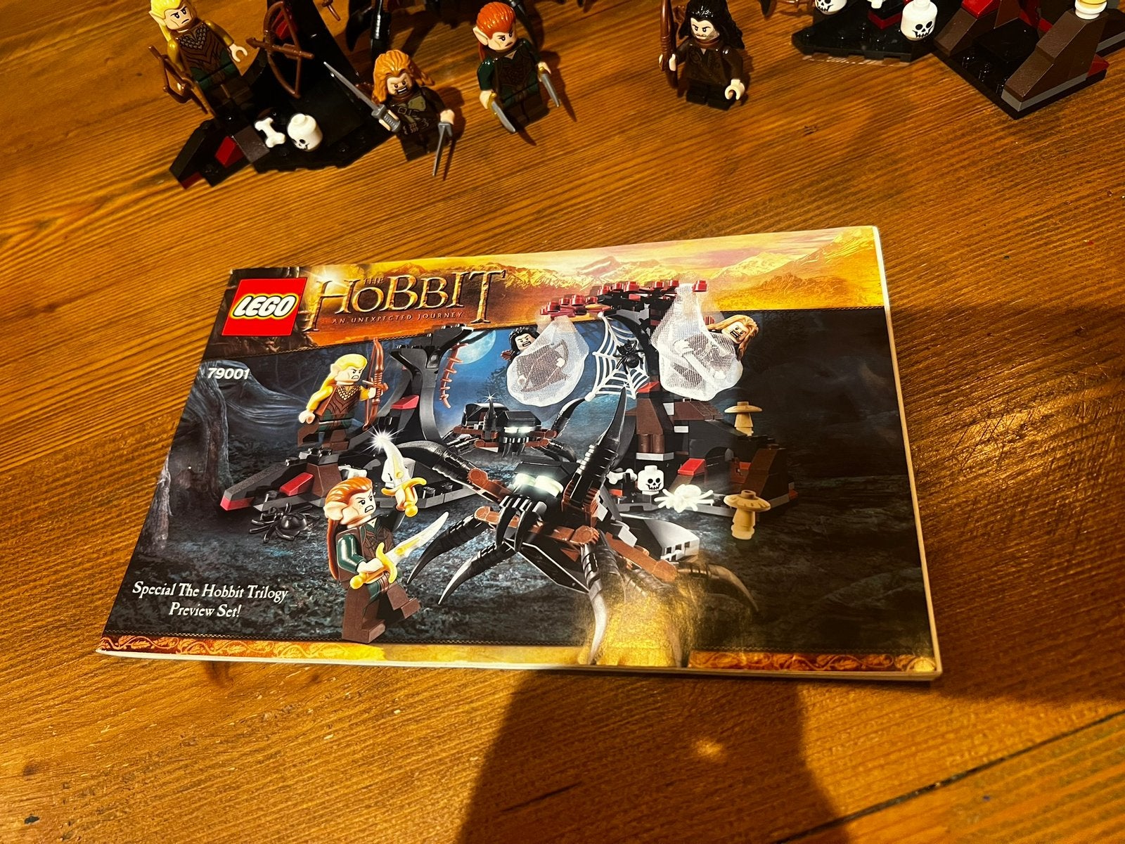 Lego hobbit 79001 mirkwood spiders, Ophalen of Verzenden, Zo goed als nieuw