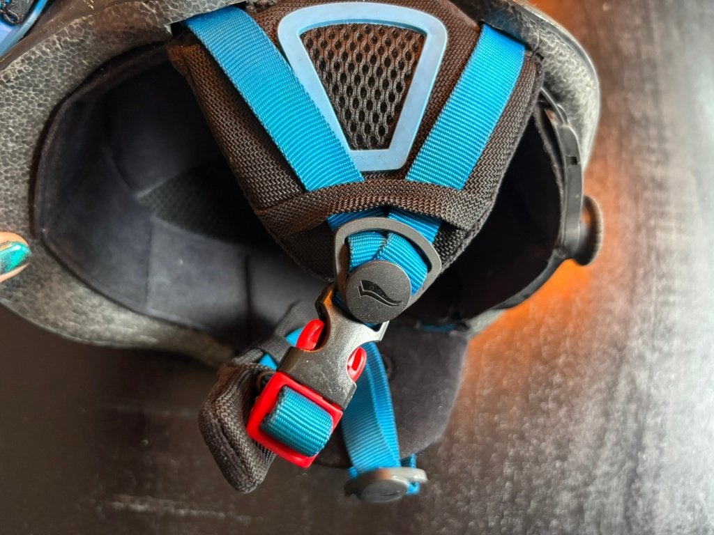 Skihelm met sneeuwbril voor kinderen leeftijd 5 - 9, Overige merken, Overige typen, Ophalen of Verzenden, Zo goed als nieuw
