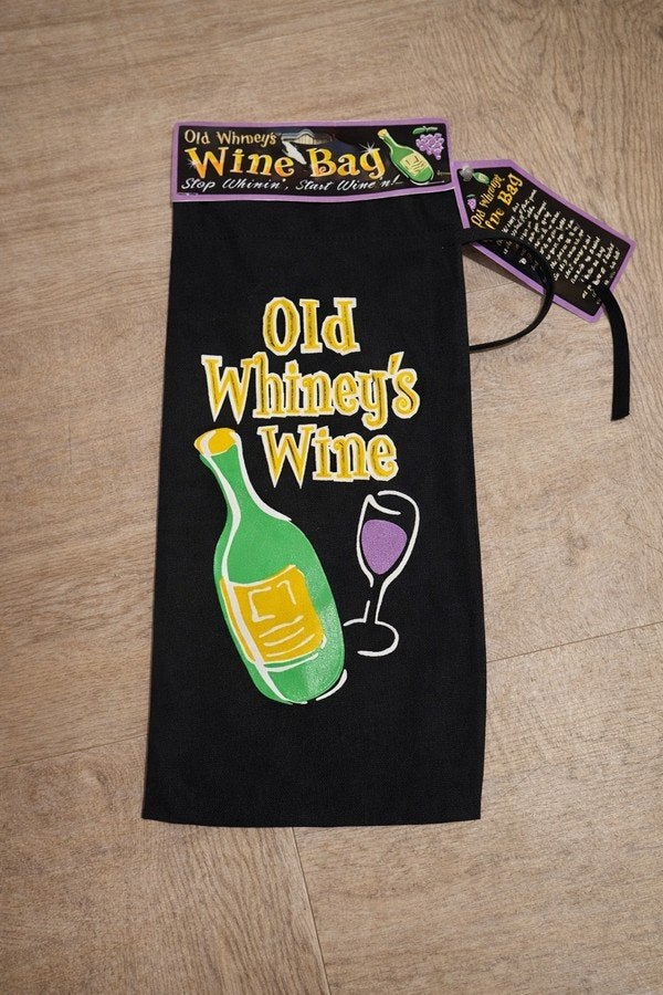 Old Whiney's Wijnzak - Stop Whinin', Start Wine'n!, Overige materialen, Onbekend, Nieuw, Ophalen of Verzenden