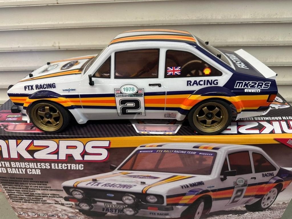 FTX Tamiya 110 Ford Escort MK2 RS RC Rally compl set rtr, Hobby en Vrije tijd, Modelauto's | 1:18, Ophalen, Nieuw, Auto, Autoart