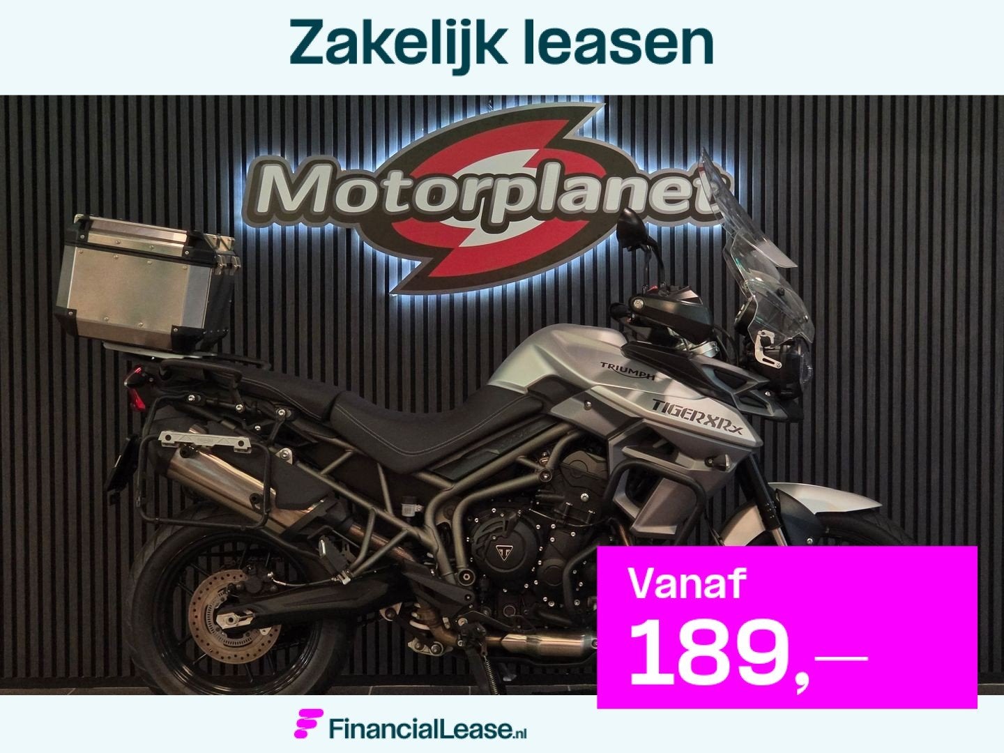 TRIUMPH TIGER 800 XRX - 2018, Motoren, Meer dan 35 kW, Handgeschakeld, Gebruikt, Bedrijf