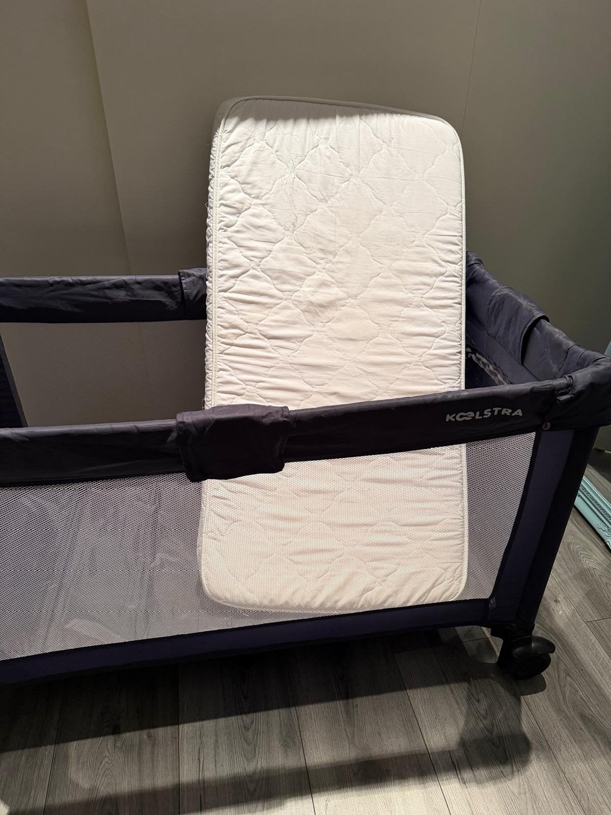 Kolstra Campingbedje met Matras, Gebruikt, 70 tot 85 cm, Matras, 140 tot 160 cm