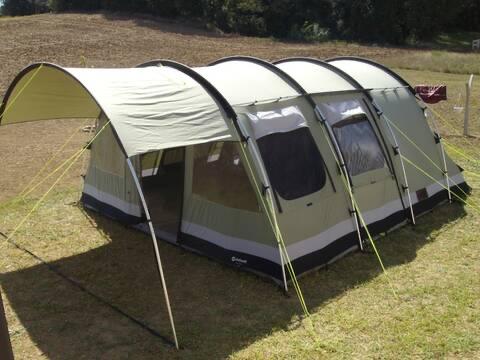 Outwell Bear Lake 6 tent, Ophalen of Verzenden, Zo goed als nieuw, Tot en met 6