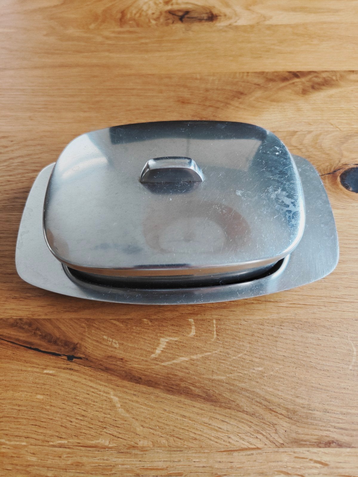 Gero Zilmeta botervloot RVS, Gebruikt, Gero, Ophalen of Verzenden, Rvs of Chroom