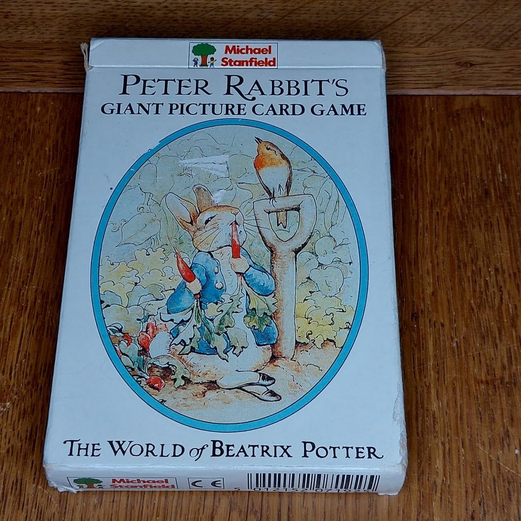 Peter Rabbit's Giant Picture Card Game - Beatrix Potter, Ophalen of Verzenden, Gebruikt