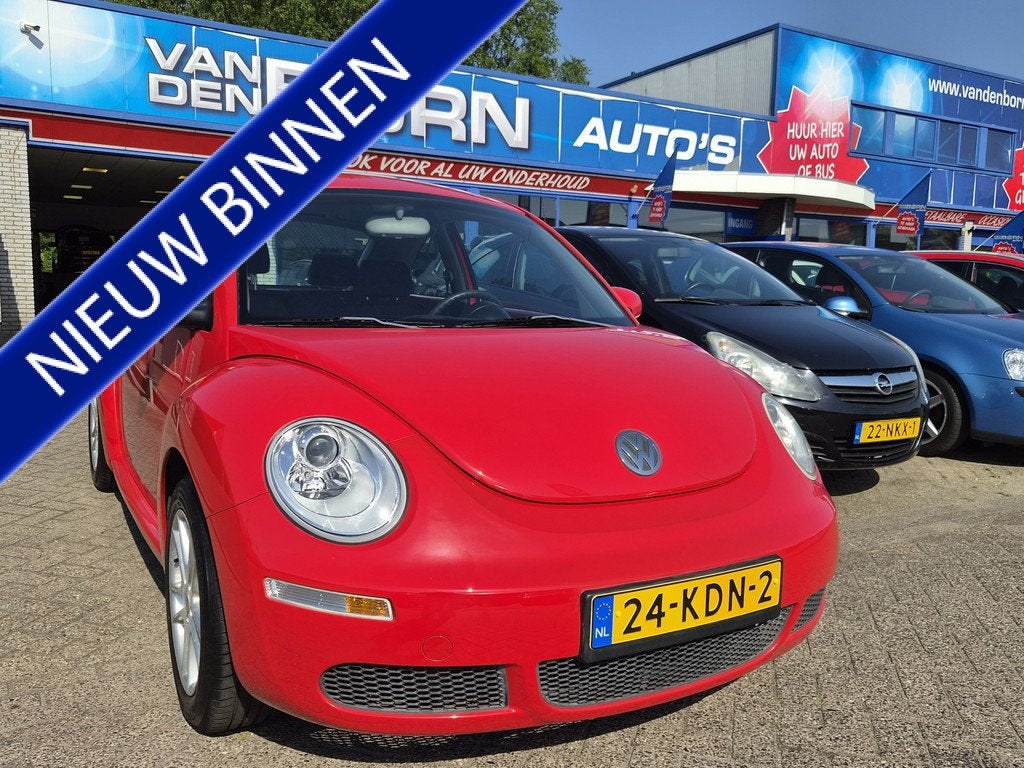 Volkswagen New Beetle 1.6 Trendline Airco Cruise controle Nw, Auto's, Volkswagen, Bedrijf, Te koop, Beetle (Kever), ABS, Airbags
