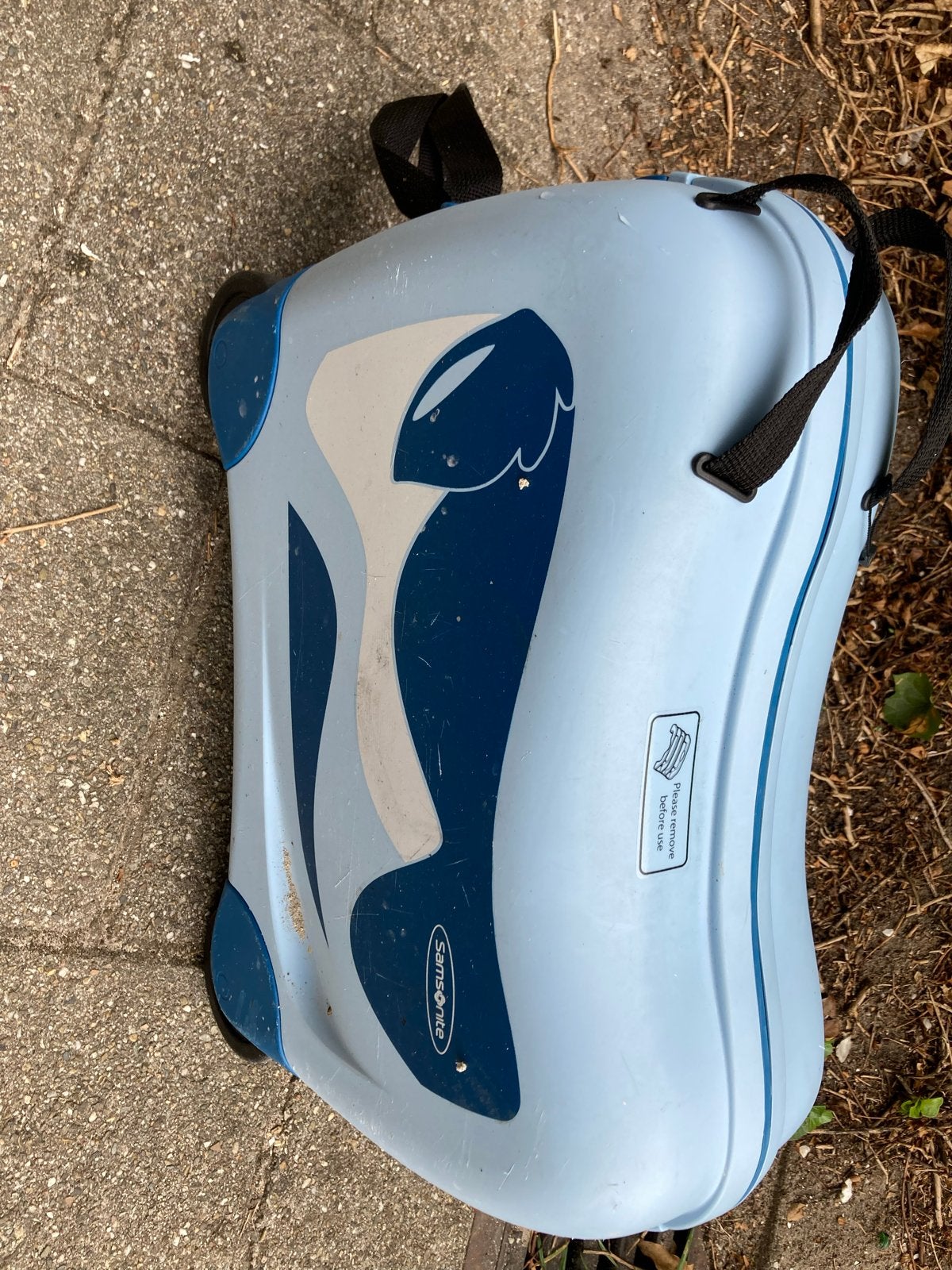 Samsonite kinderkoffer met wieltjes - ideaal voor vakantie, Sieraden, Tassen en Uiterlijk, Koffers, Wieltjes, Gebruikt, 50 tot 60 cm