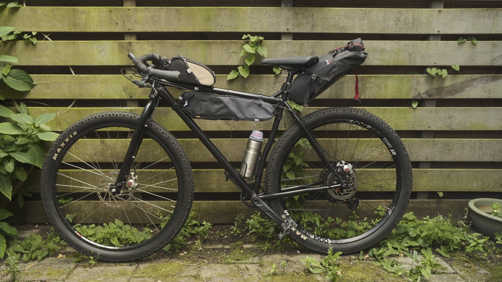 Surly Bikepacking Fiets (L)  - DT Swiss Wielen, Maxxis Bande, Fietsen en Brommers, Ophalen, Gebruikt, Overige typen, Staal