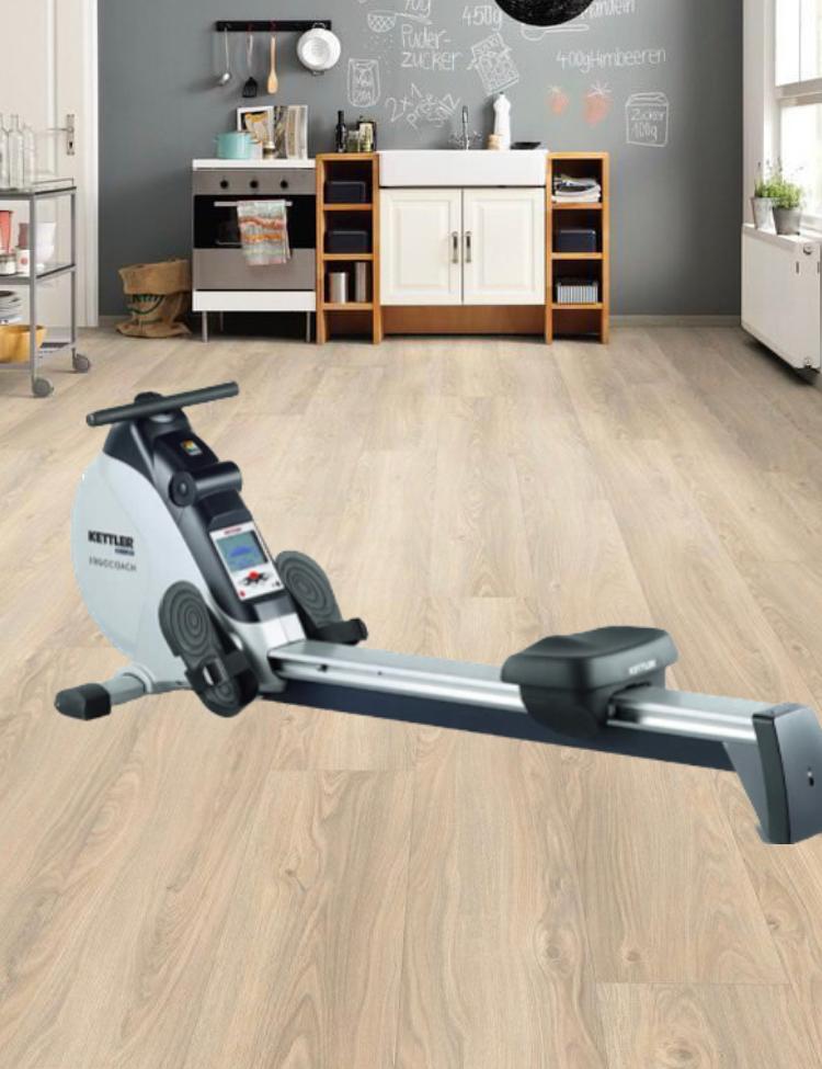 Kettler Coach Roeitrainer - Compact en Compleet, Ophalen, Gebruikt, Armen, Metaal