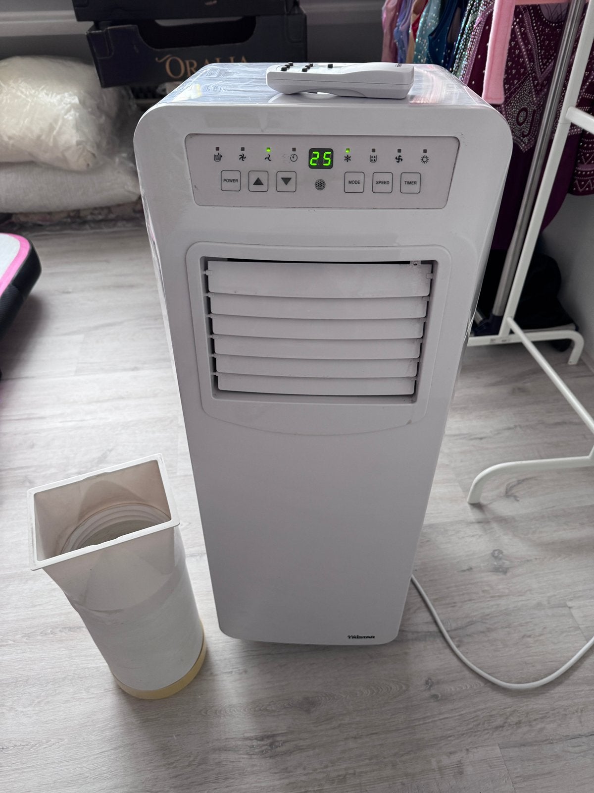 Tristar mobiele airco, Ophalen, Minder dan 60 m³, 3 snelheden of meer, Zo goed als nieuw