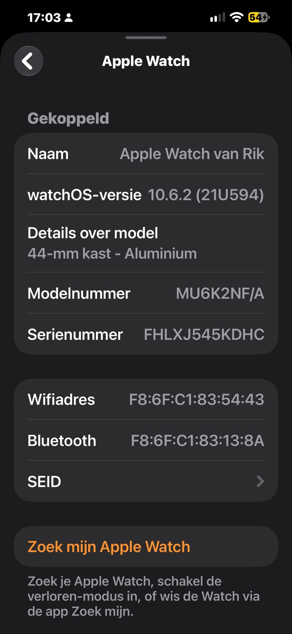 Foto 11 van Apple Watch Nike+ 44mm Aluminium (Model A1978)