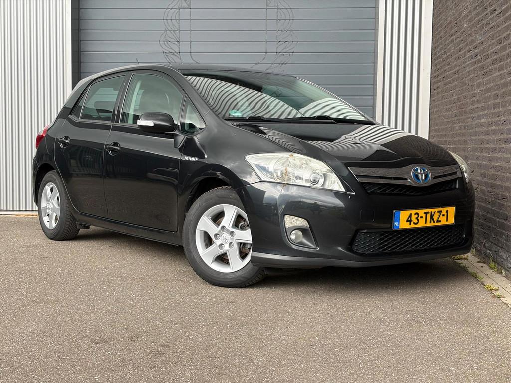 Toyota Auris 1.8 Full Hybrid Aspiration Automaat|Ecc|Cruise, Auto's, Euro 5, Stof, Gebruikt, 4 cilinders