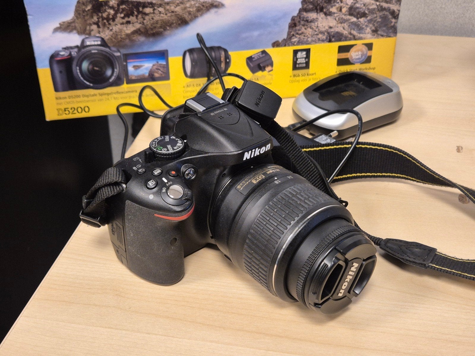 Nikon digital Camera D5200, Verzenden, Nikon