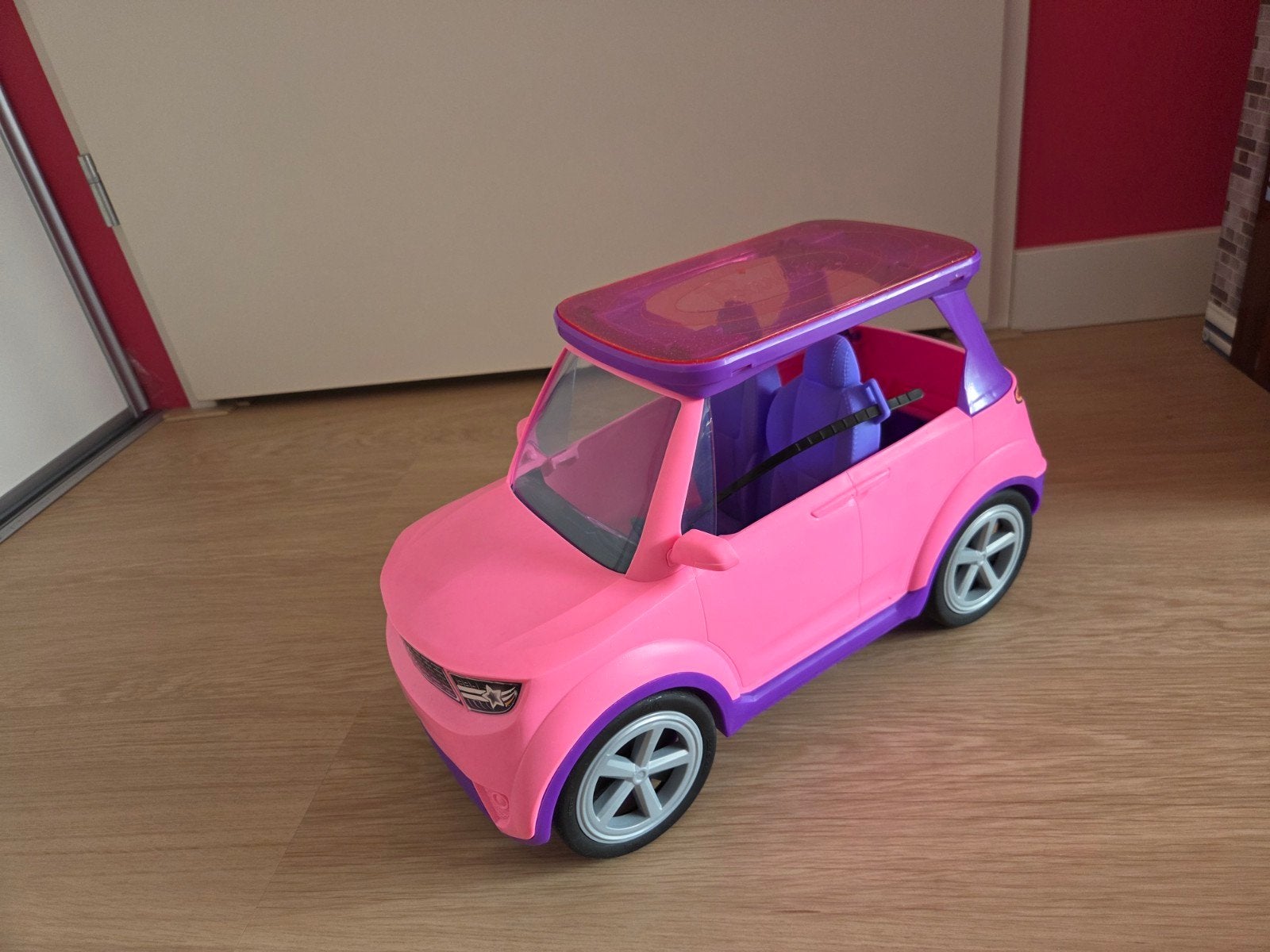 Barbie Big City Big Dreams Speelset met Auto en Pop, Ophalen, Zo goed als nieuw