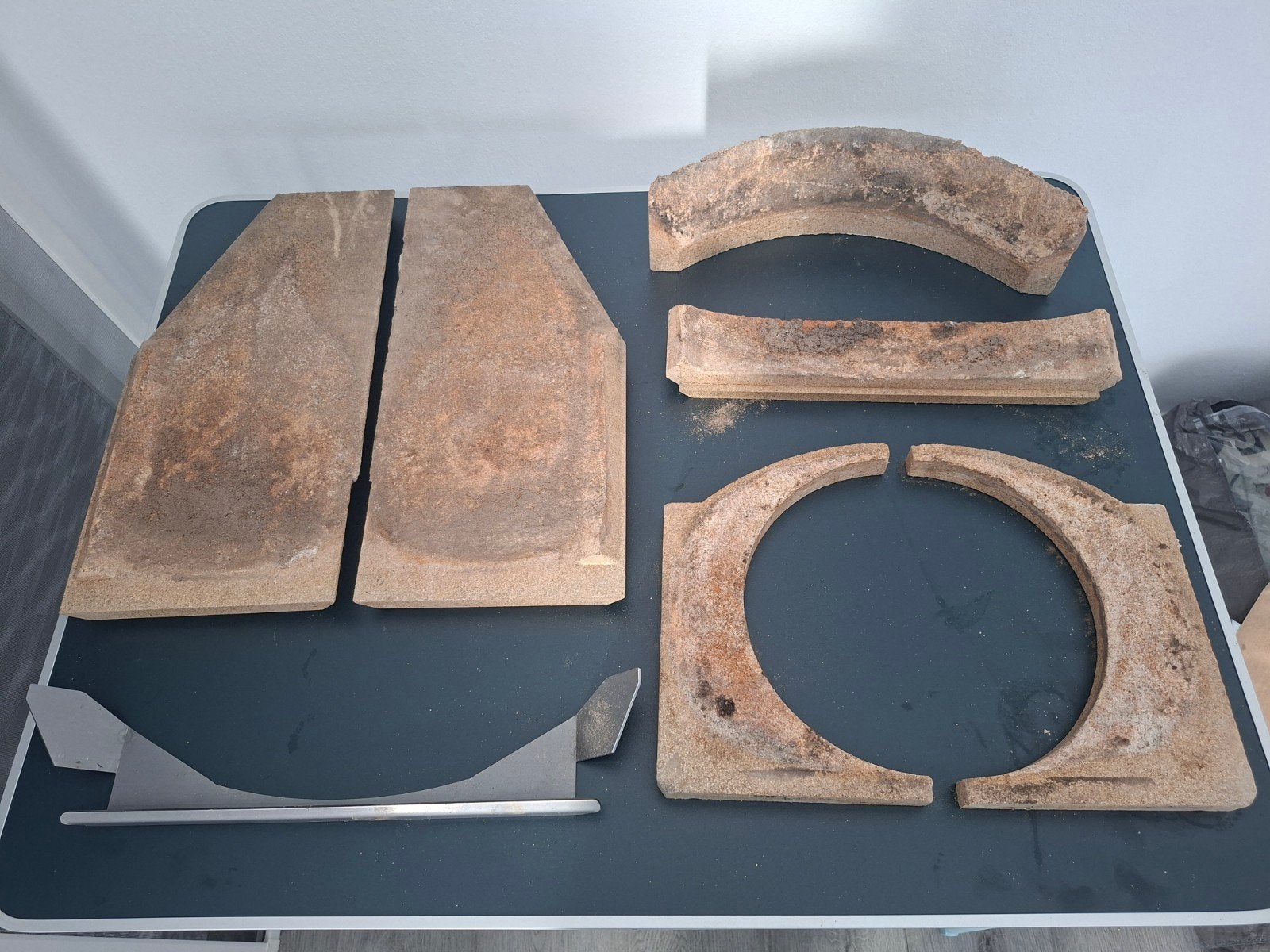 HWAM houtkachel binnenwerk, Ophalen, Gebruikt, Inbouwhaard, Houthaard