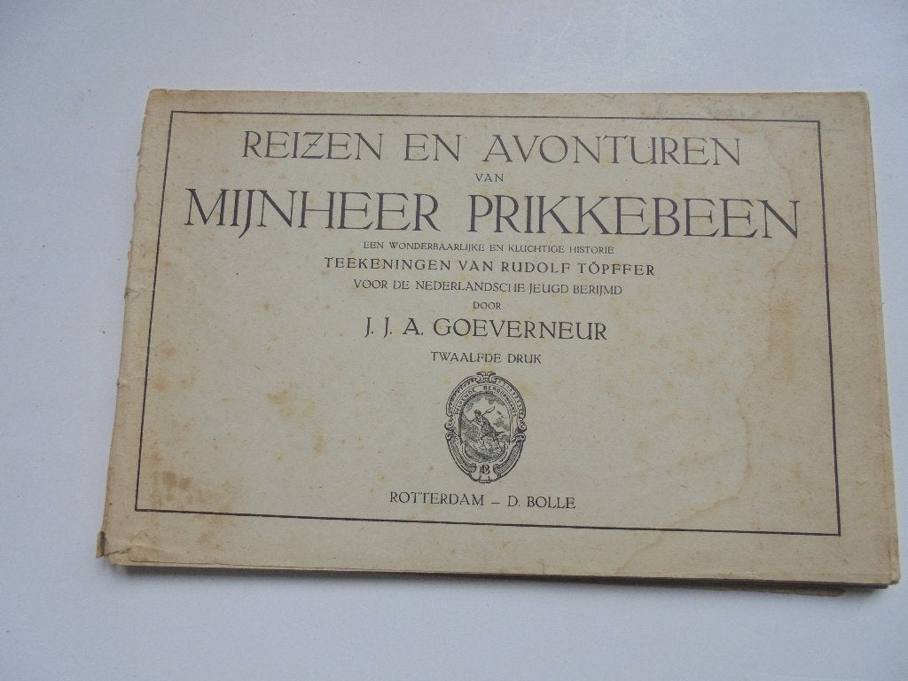 1930 Mijnheer Prikkebeen (KB-158), Boeken, Eén stripboek, Ophalen of Verzenden, Gelezen