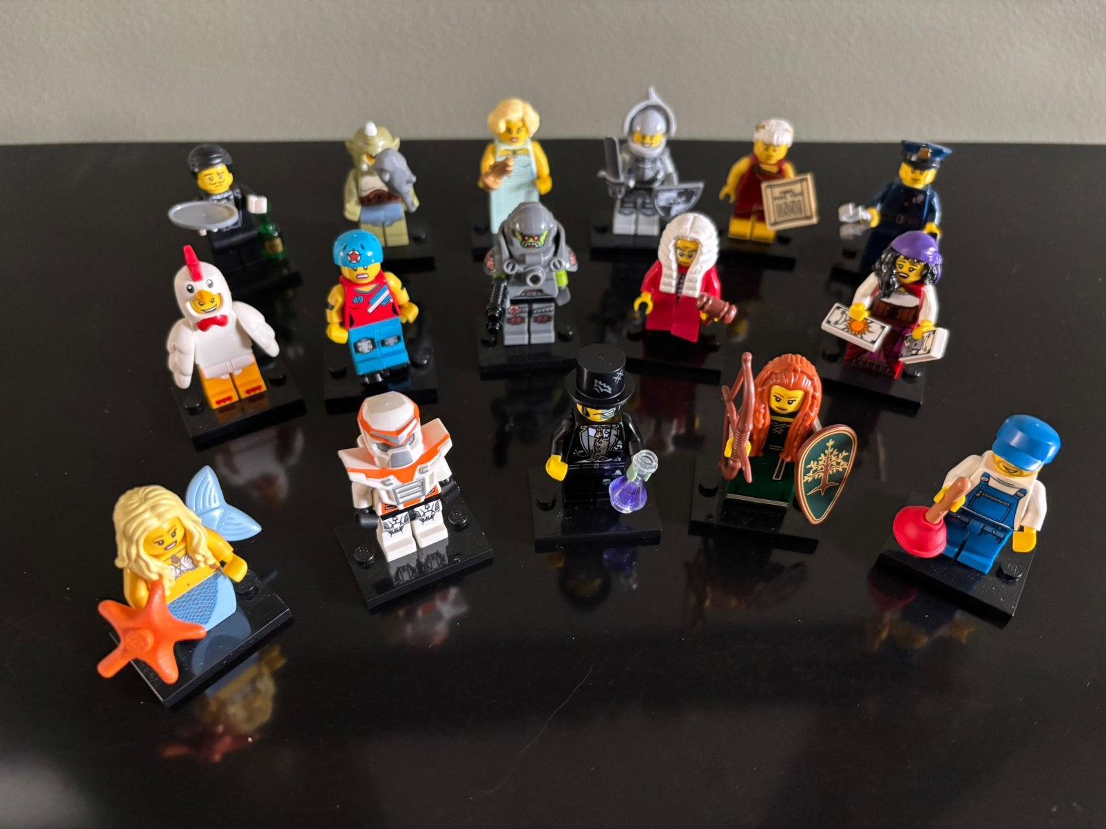 Lego 71000 minifiguren serie 9 compleet, Lego, Ophalen of Verzenden, Zo goed als nieuw, Minifiguren serie