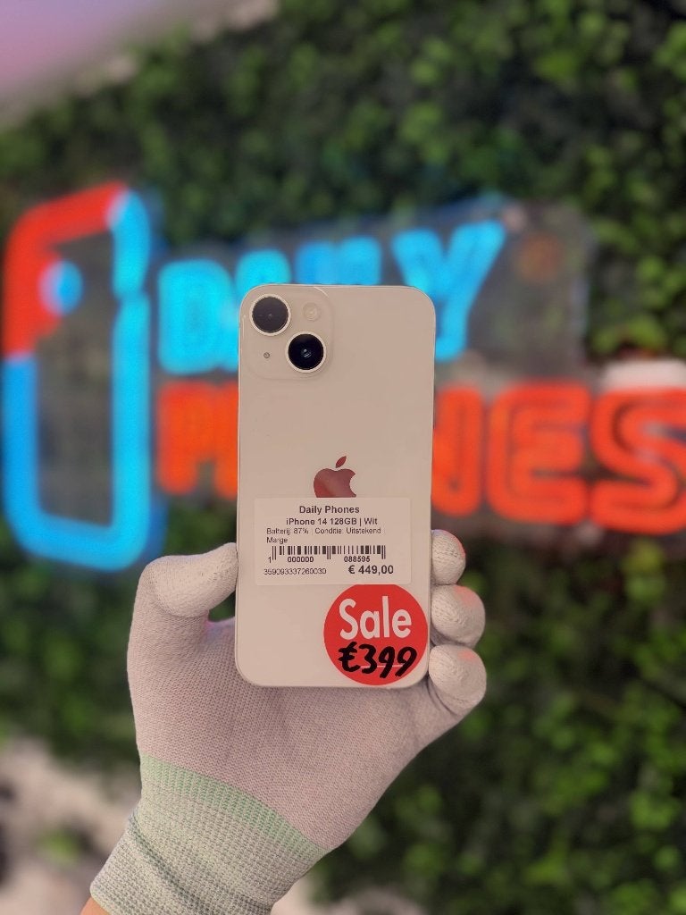 Zo goed als nieuw Apple iPhone 14 128GB, Ophalen of Verzenden, Zo goed als nieuw