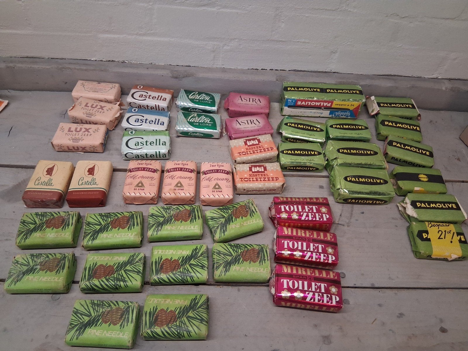 45 stukken  zeep...lux castella  palmolive, Ophalen of Verzenden