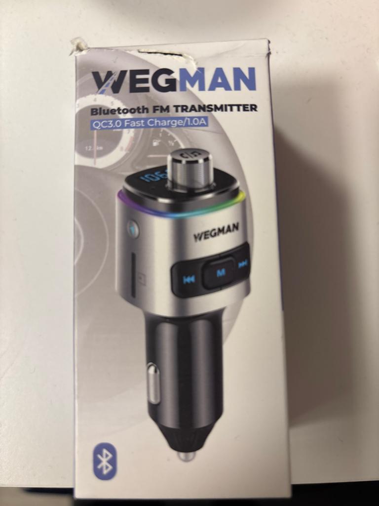 Wegman Bluetooth FM Transmitter - Nieuw in doos, Ophalen of Verzenden, Nieuw