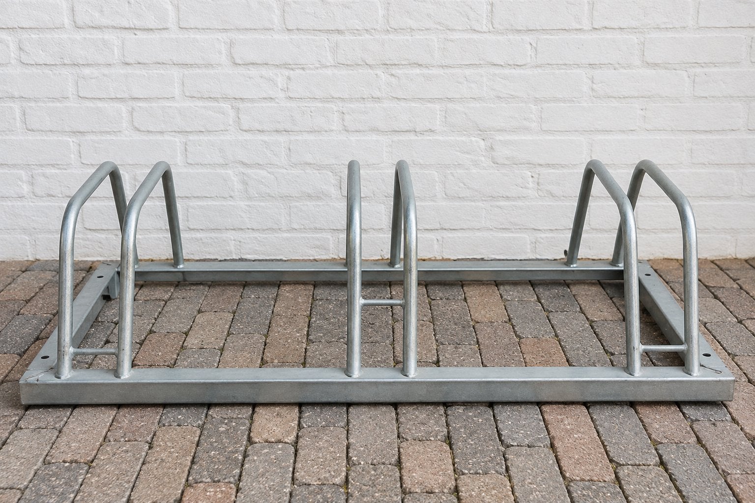 Fietsenrek – verzinkt staal – 3 fietsen, Ophalen, Zo goed als nieuw