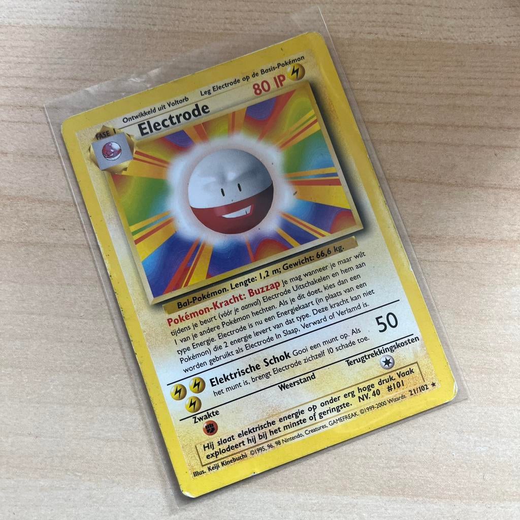 Electrode - Base, Ophalen of Verzenden, Zo goed als nieuw