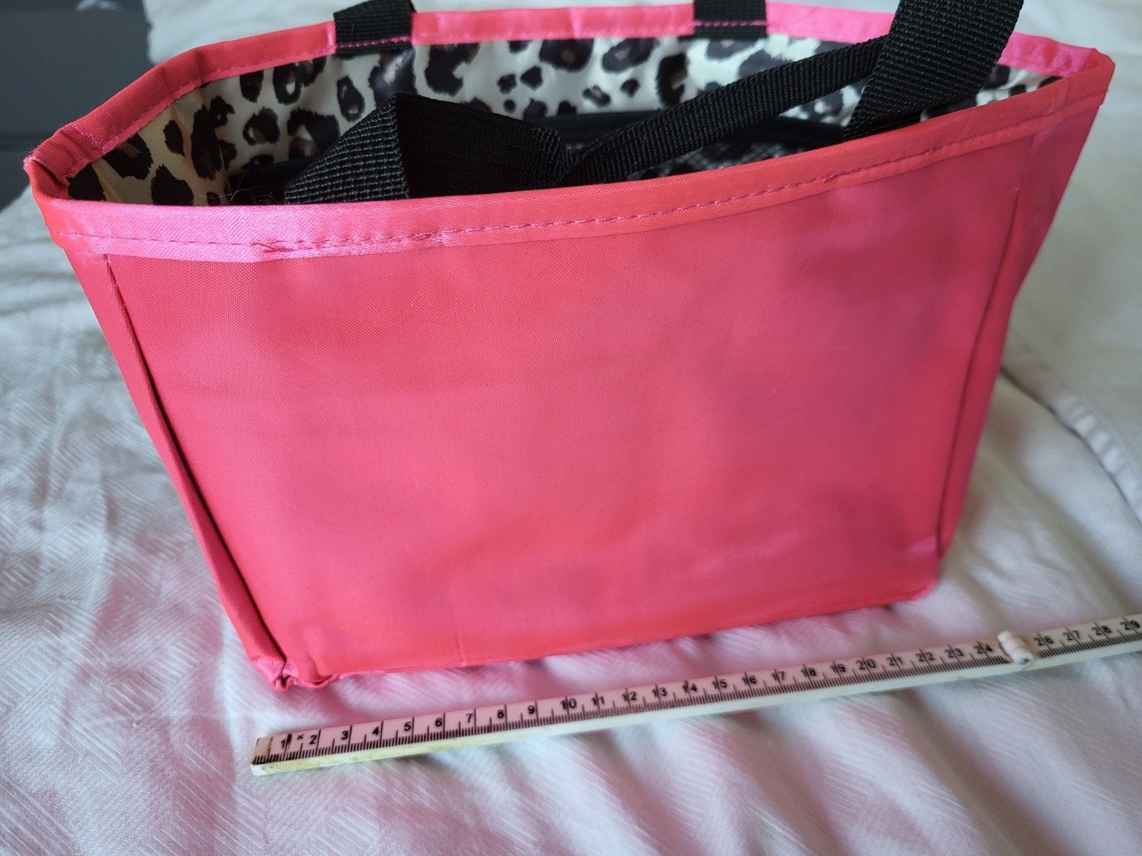 Roze Supertrash Bag in Bag Organizer met Leopard Print, Ophalen of Verzenden, Nieuw, Roze, Overige typen