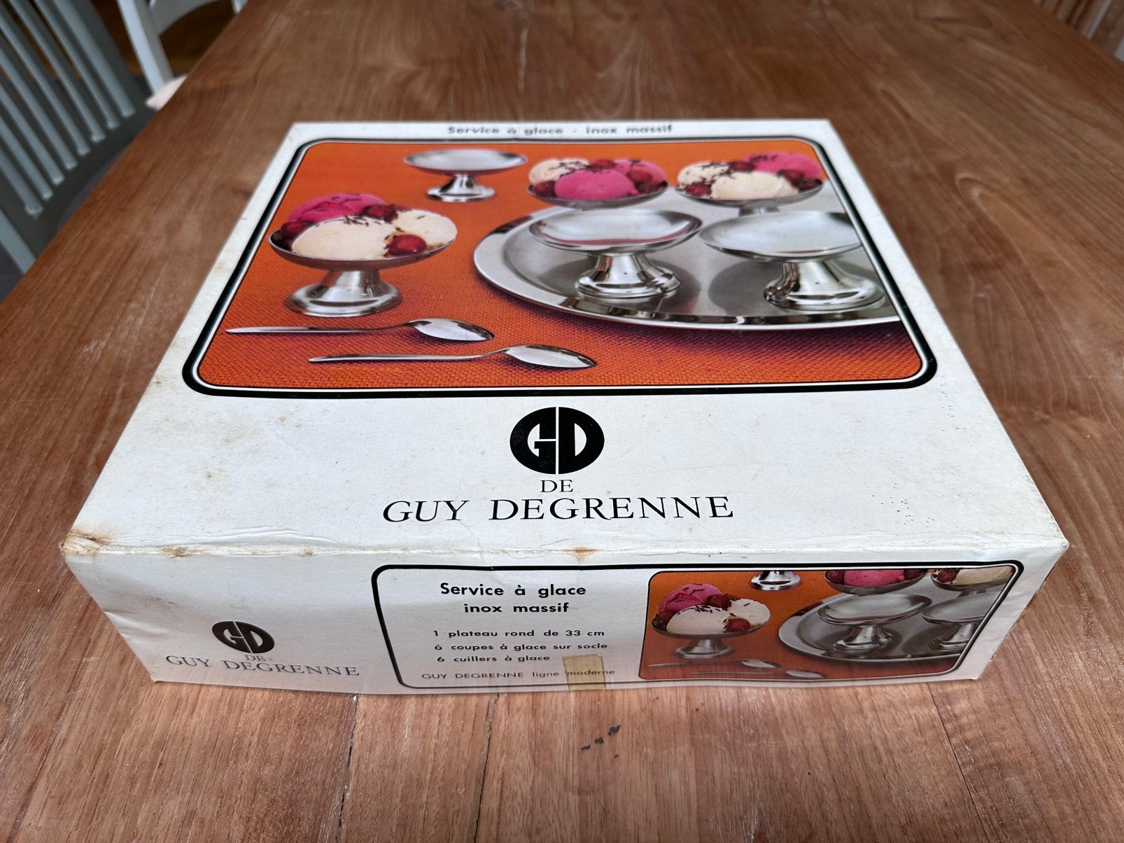 Guy Degrenne, kwaliteitsproductie in roestvrij staal, Ophalen of Verzenden
