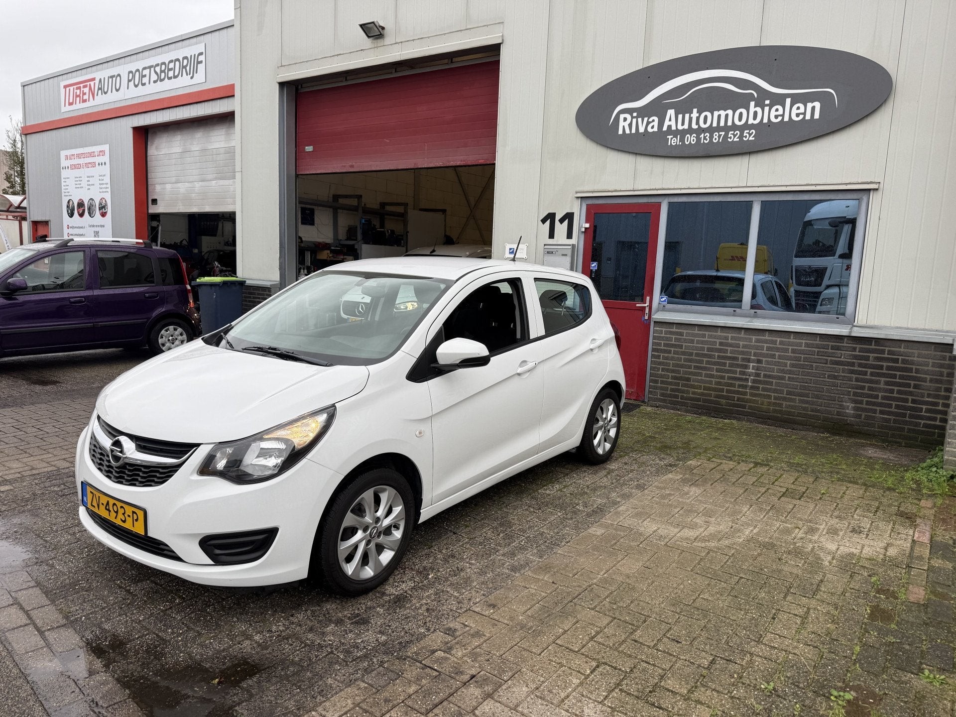 Opel KARL 1.0 ecoFLEX 120 Jaar Edition (bj 2019), Auto's, Stof, Gebruikt, Wit, Origineel Nederlands