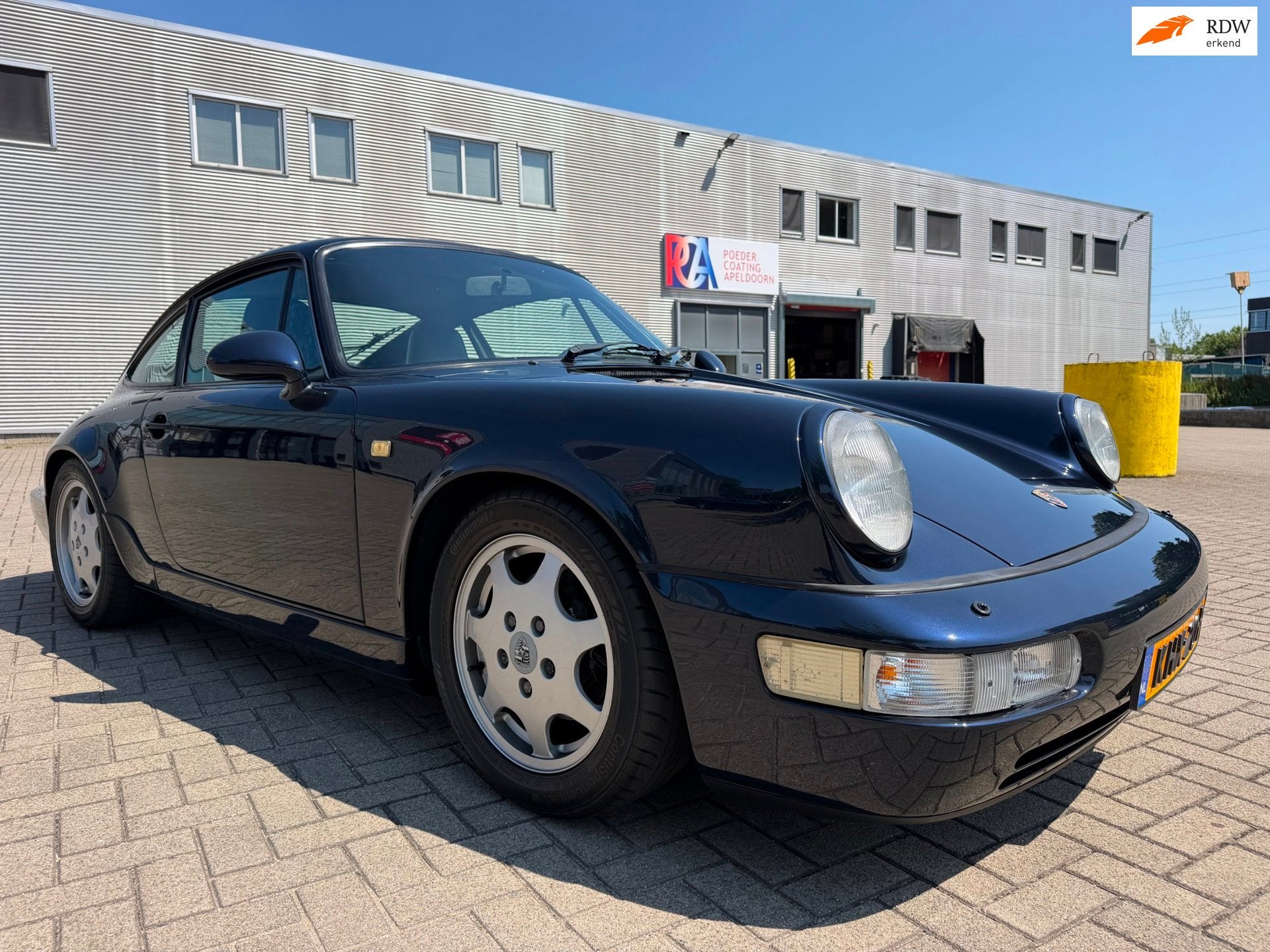 Porsche 911 964 carrera 2 3.6 Coupé 2e eigenaar 90.000 km,, Auto's, Porsche, 1345 kg, Achterwielaandrijving, Gebruikt, Zwart