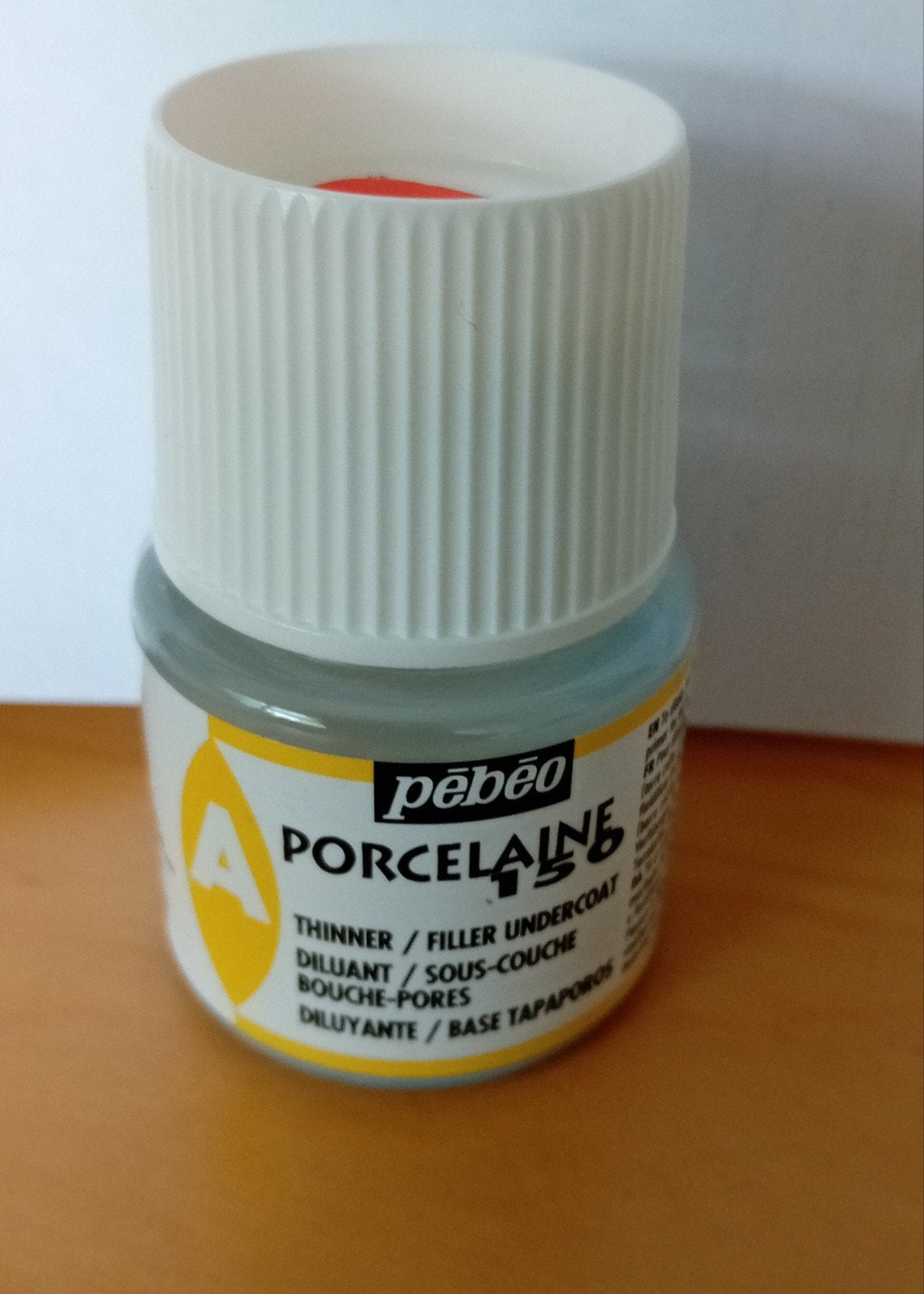 Pebeo thinner 45 ml. Voor gebruik met porseleinverf., Ophalen of Verzenden, Nieuw, Overige typen