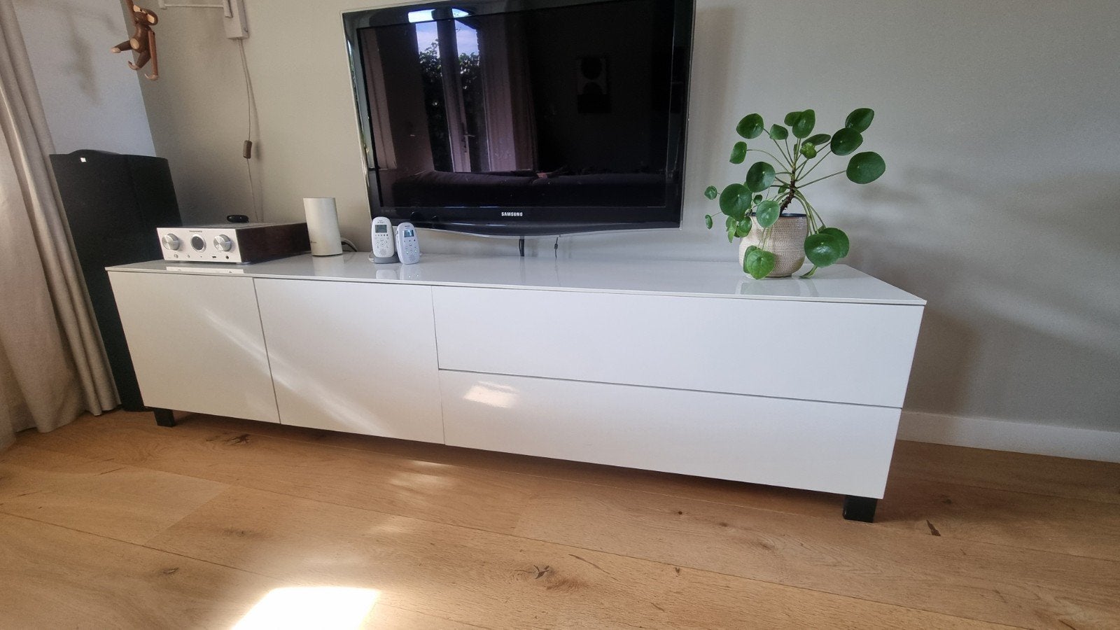 TV dressoir L210 x D44,5 x H53, Ophalen, Gebruikt, 25 tot 50 cm, Minder dan 100 cm