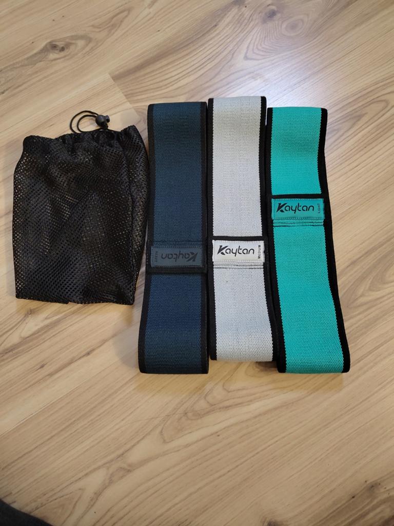 Setje weerstands banden 5, 10 & 15 kg weerstand, Sport en Fitness, Ophalen of Verzenden, Weerstandband