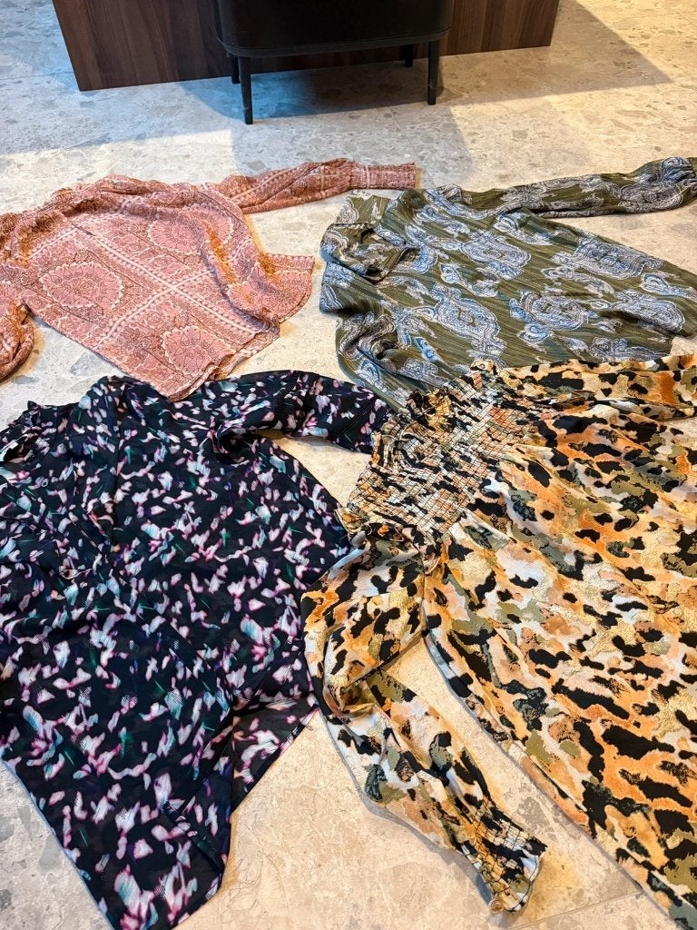 Set 4 blouses maat S/M – Shoeby, Zara, JC Sophie, Maat 38/40 (M), Shoeby, Gedragen, Meerkleurig