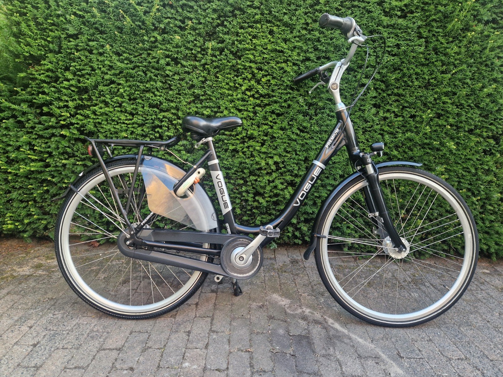 Mooie Vogue Premium 7V D53 damesfiets met aluminium frame, 53 tot 56 cm, Versnellingen, Zo goed als nieuw, Trommelrem