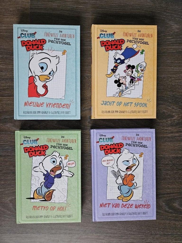 Club Donald Duck, De (on)wijze avonturen van een pechvogel, Ophalen of Verzenden, Zo goed als nieuw, Jimmy Gownley, Fictie algemeen
