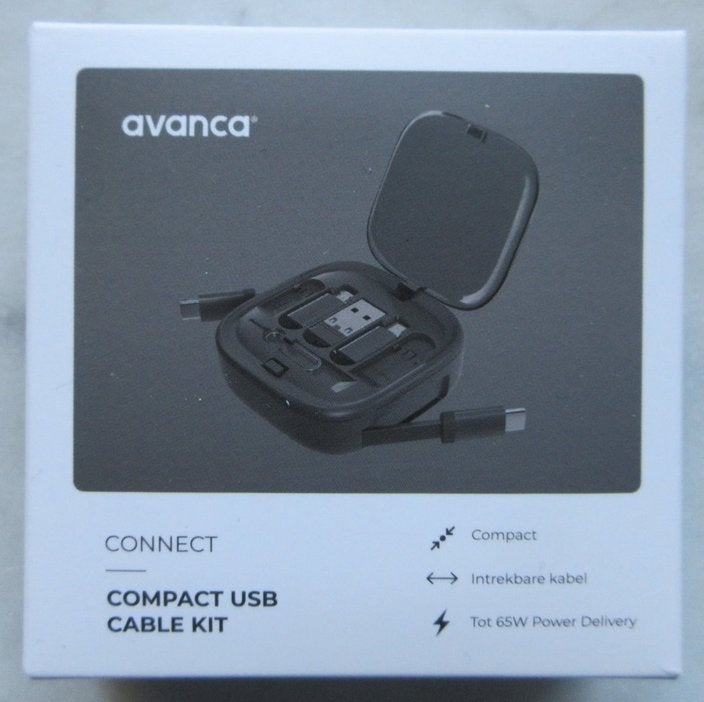 Avanca Connect Compact USB-kabelkit, nieuw, Telecommunicatie, Mobiele telefoons | Telefoon-opladers, Oosterveldweg 15, 7274 DZ