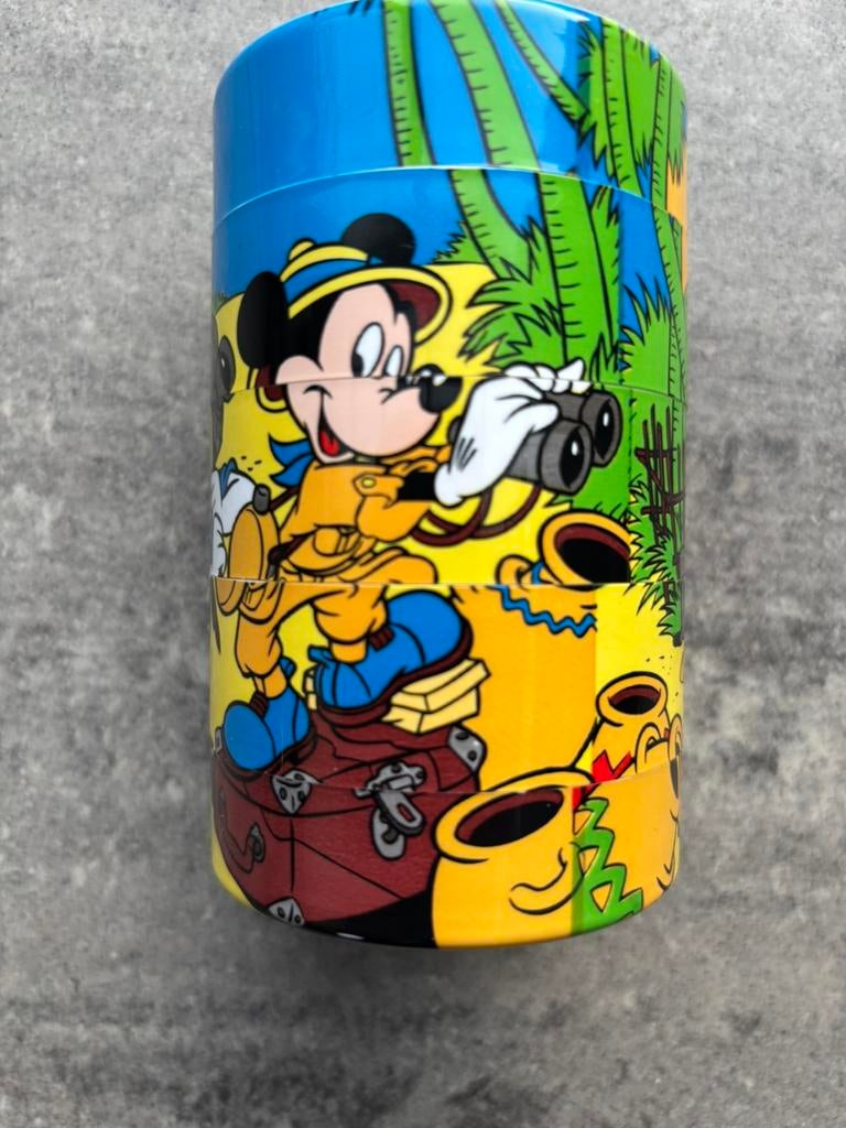 Disney draaibare drinkbeker, Verzamelen, Ophalen of Verzenden, Mickey Mouse, Nieuw, Servies