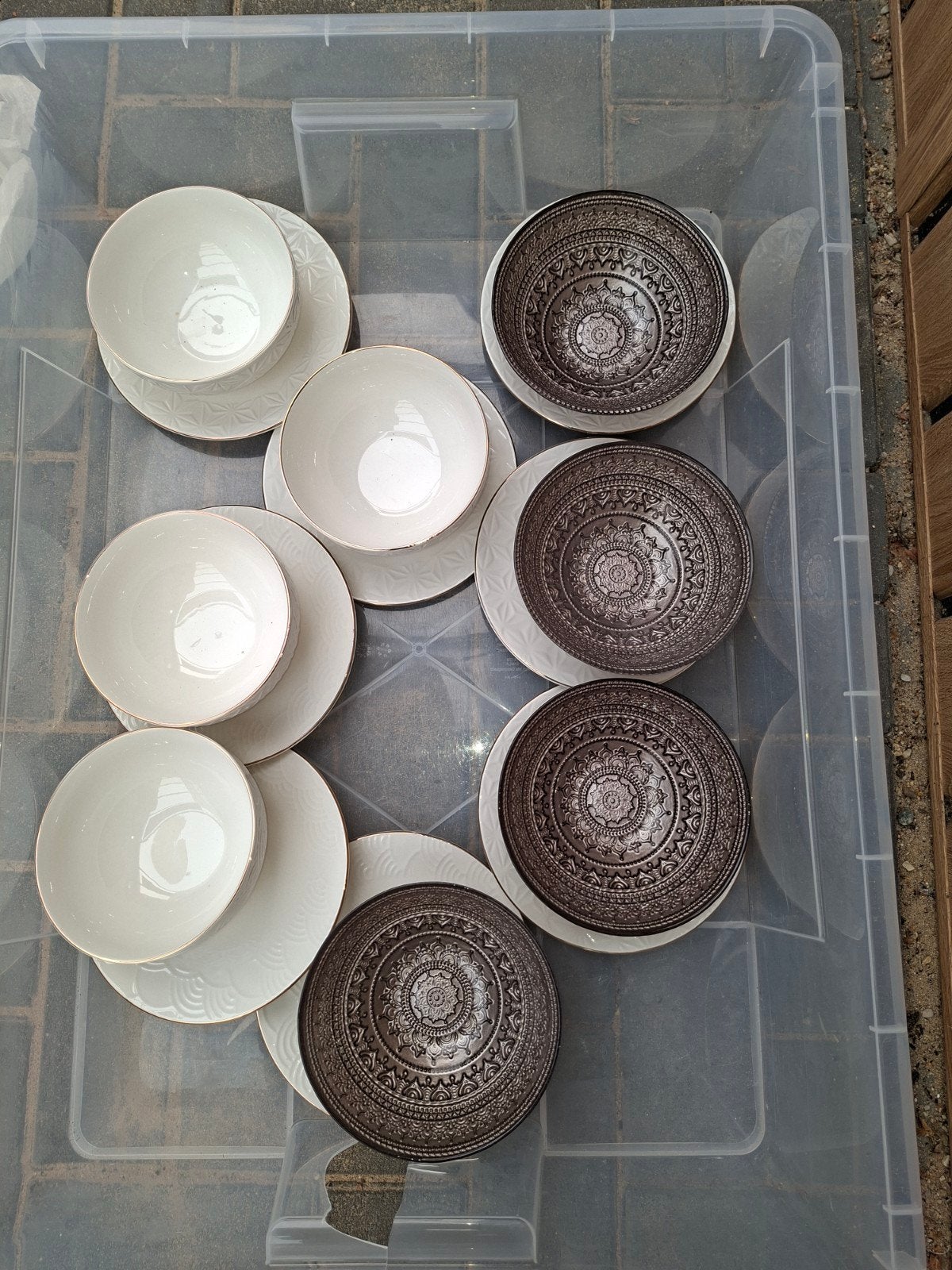 Servies, Ophalen, Zo goed als nieuw, Overige materialen