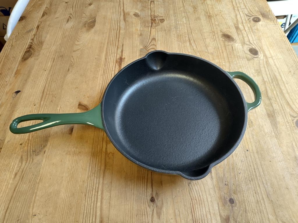 Gietijzeren koekenpan Dille en Kamille Ø 28 cm, Ophalen, Gietijzer, Koekenpan of Braadpan