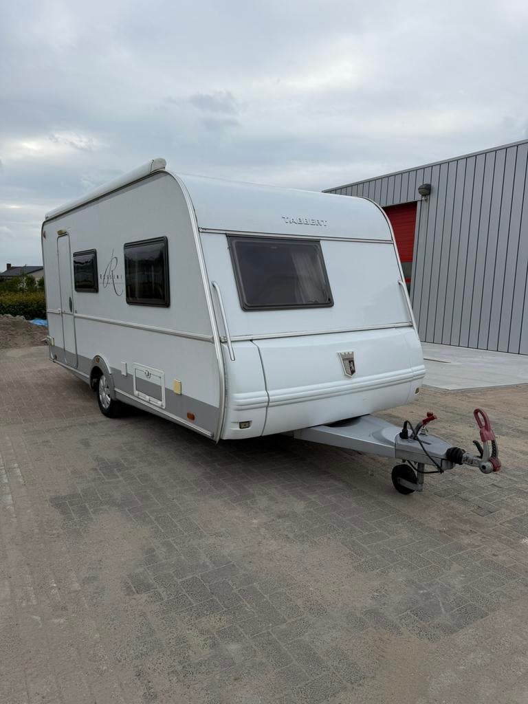 Tabbert Rossini 450 bj 2008/ mover/ luifel/voortent enz, Caravans en Kamperen, Caravans, Rondzit, Tabbert, Frans bed, 4 tot 5 meter