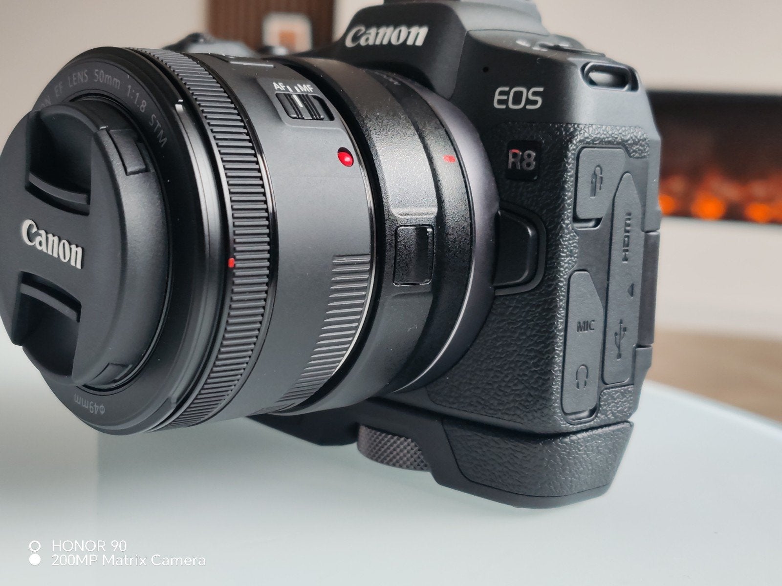 Canon EOS R8 Full-Frame Systeemcamera, Canon, Bluetooth, Zo goed als nieuw, Systeemcamera