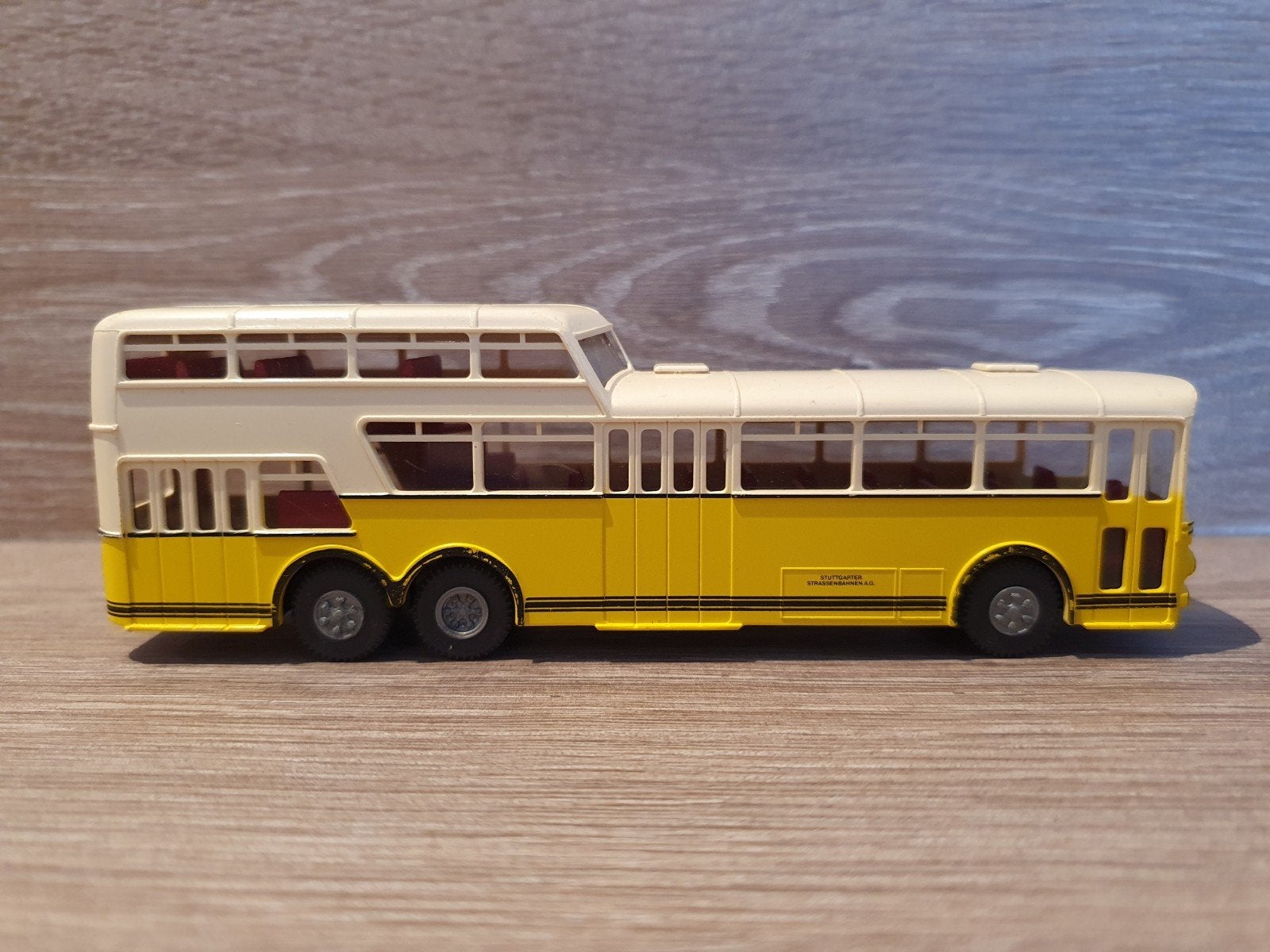 Brekina Mercedes-Benz O317 halfdekker 1:87, Ophalen of Verzenden, Zo goed als nieuw, Bus of Vrachtwagen, Brekina